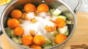 Компот из кабачков и алычи