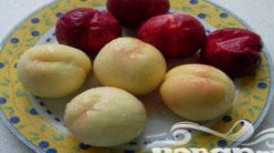 Мятно-персиковый салат