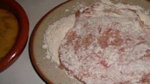 Мясо в сырной панировке