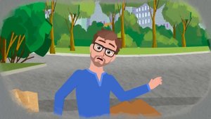 Треугольник. Про Миру и Гошу. Для детей