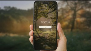 Onboarding Preview анимация для приложения Nomia