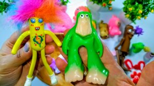 АСМР РАСПАКОВКА сквишей и антистрессы 💥 жмякаю Таба СКВИШИ 🫶🏻 режу СКВИШИ и антистрессы 💥