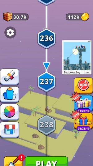 Играю в Merge Miners #3 ( прокачался!, до серебряной медали!, новая кирка 26ур.! )