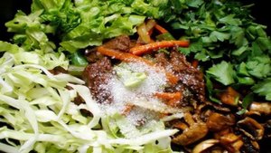 Лапша удон с говядиной