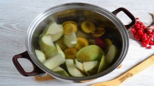 Компот из слив и груш на зиму