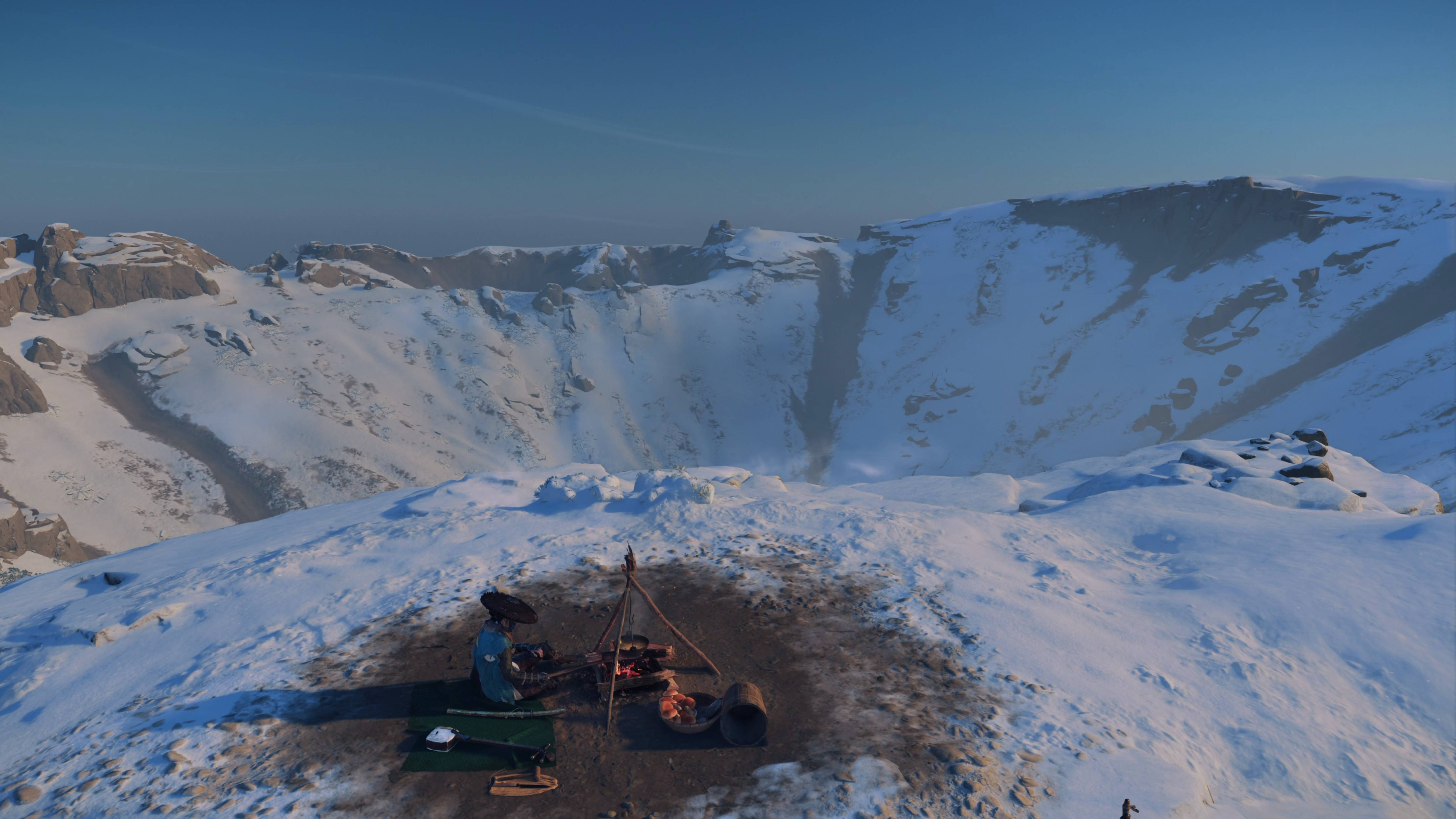 Ghost of Yotei (PS5 Pro) - серия 15 - Взбираемся на гору Йотей