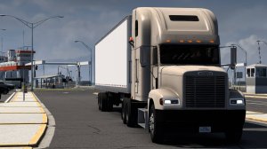 417 / ATS 1.56 / Freightliner FLD / Реальная экономика.