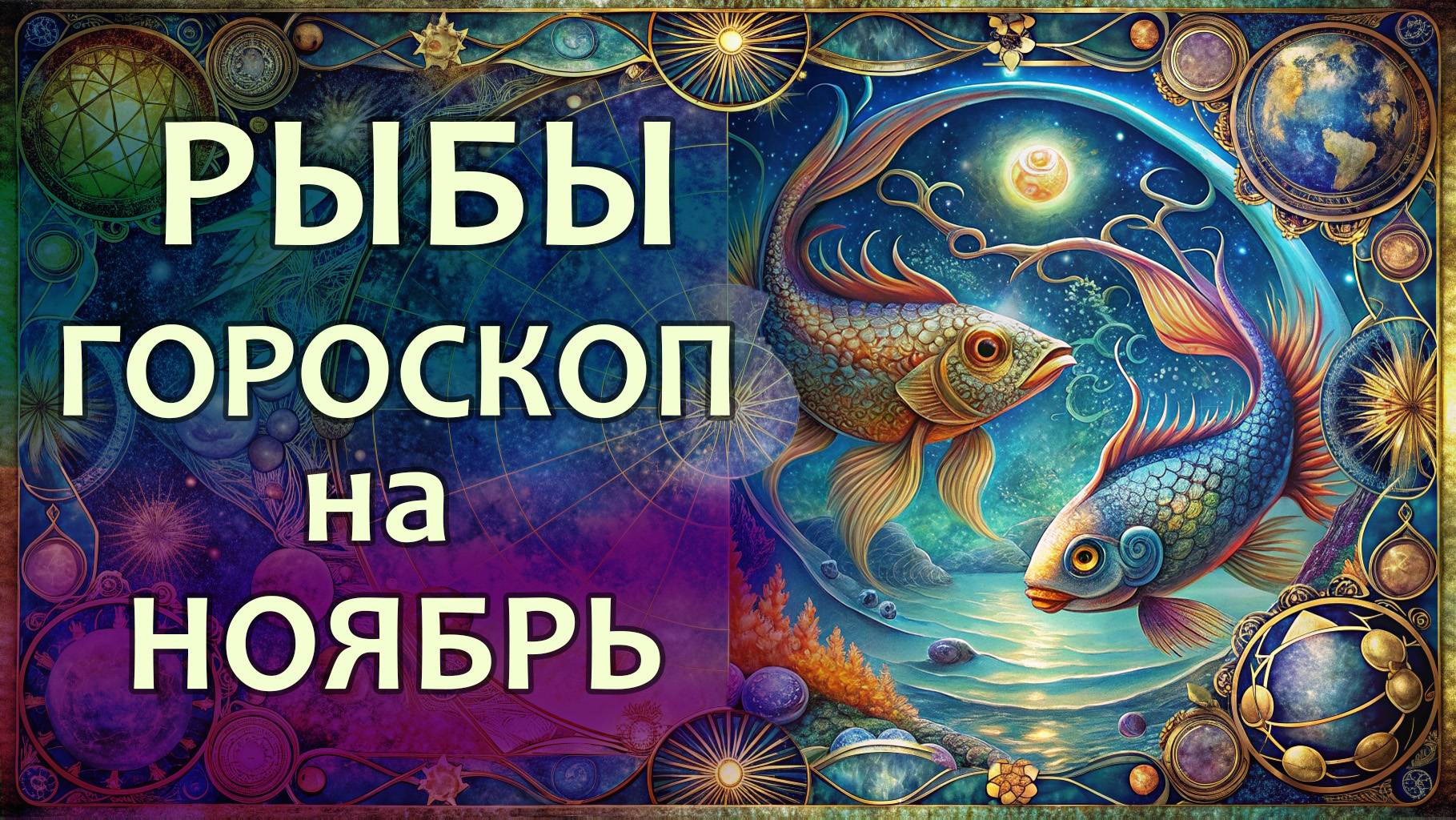 Гороскоп для Рыб на ноябрь 2025 года