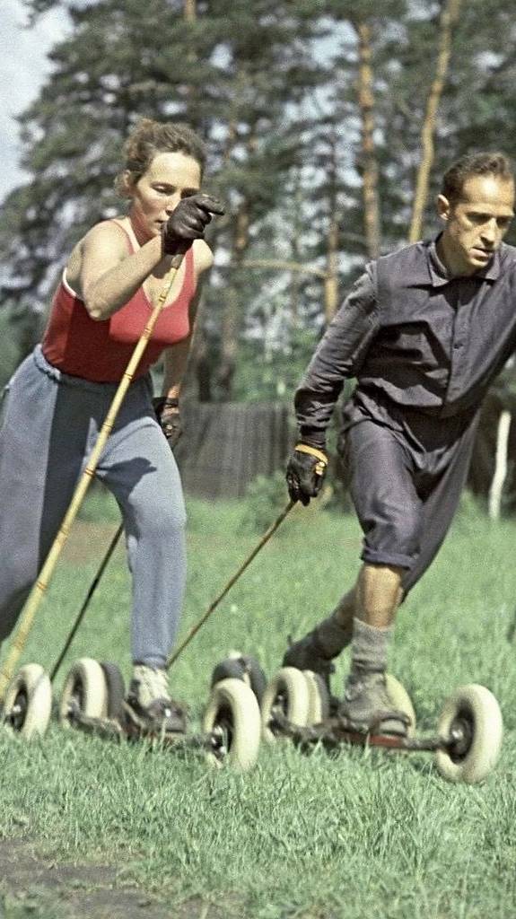 ходьба с палками