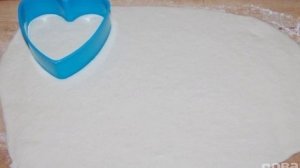 Мини-пиццы в форме сердца на 14 февраля