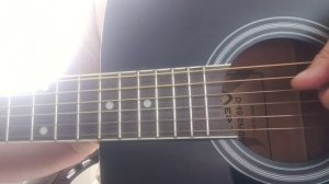 Трансакустичеcкая гитaра Vestоn D-45 SР/BКS. Звучание: простой перебор, бой