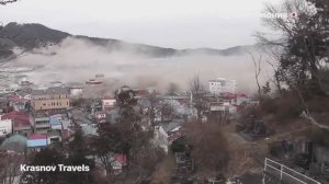 Цунами в Японии .Разрушительная волна .Природные катаклизмы ...Эксклюзивные кадры!!!