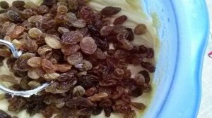 Кекс классический с изюмом