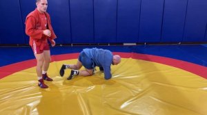 #41❗САМБО❗ЗАЦЕП ИЗНУТРИ ГОЛЕНЬЮ (O-UCHI-GARI) с косого захвата и УДЕРЖАНИЕ СО СТОРОНЫ НОГ. Sambi.st