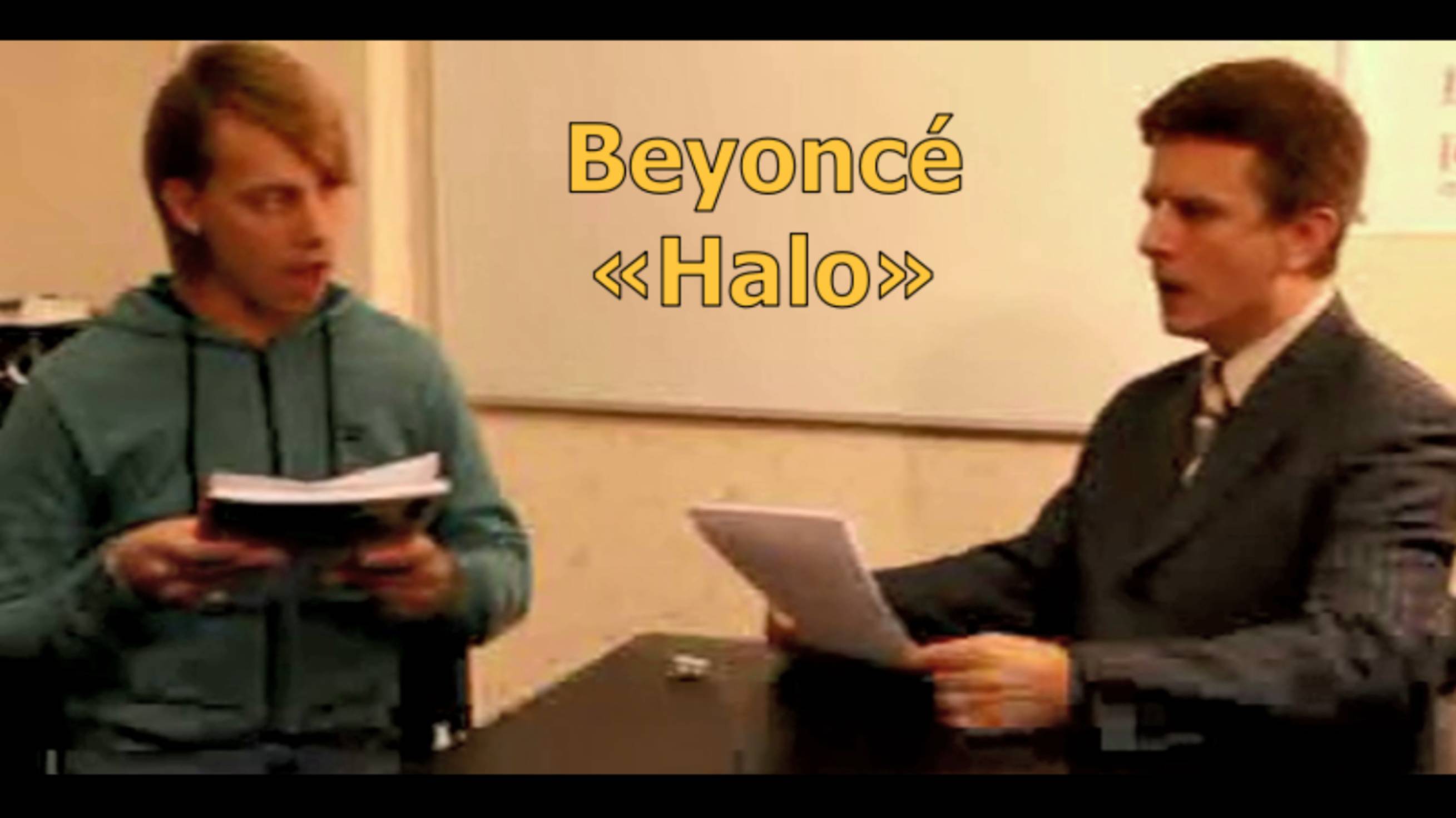 М. Шестов Обучающий урок английского произношения по песне «Halo» (Beyoncé) для певца Alexy