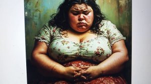 Рыма чек - сопли накручивает на кулак . Крошка ,разочарована .Сожитель ,пашет