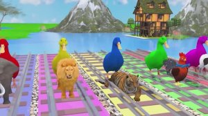 ВСЕЛЫЕ МУЛЬТИКИ ДЛЯ МАЛЫШЕЙ. СМЕШНЫЕ РАЗНОЦВЕТНЫЕ ЗВЕРЯТА. КРАСОЧНЫЙ ДЕТСКИЙ МУЛЬТИК.