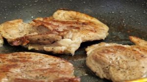 Мясо в чесночном соусе