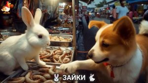 Зая и Зайчата 🐰🐇🐇 Веселые истории из жизни семейства зайчиков (106)