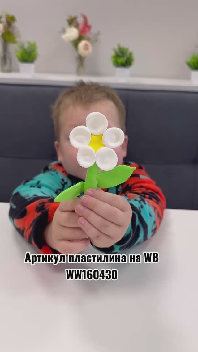 Лепим бабушке подарок из пластилина TimTin