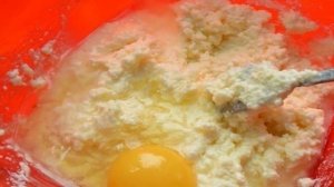 Кекс из творога и сметаны