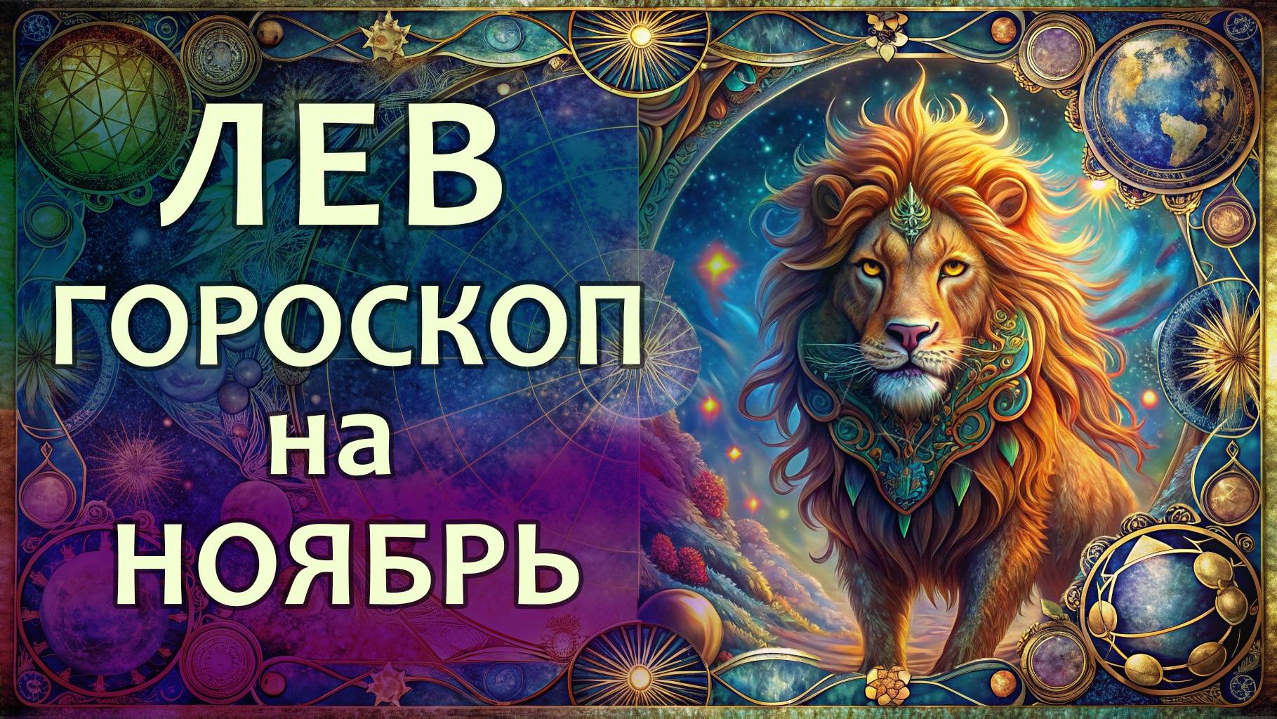 Гороскоп для Льва на ноябрь 2025 года