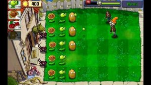 Играю в растения против зомби (plants vs zombies)