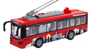 Маш. инер. JS121 Троллейбус #технопарк #троллейбус#Bus