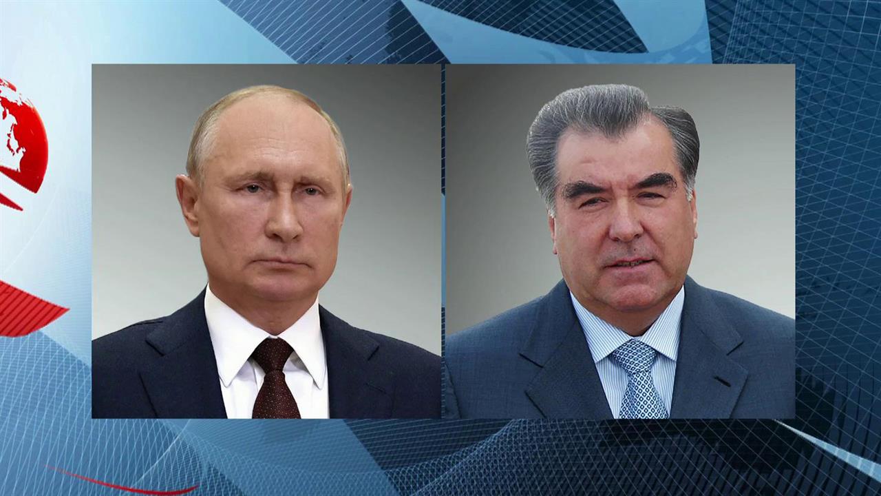 Владимир Путин поздравил президента Таджикистана с днем рождения