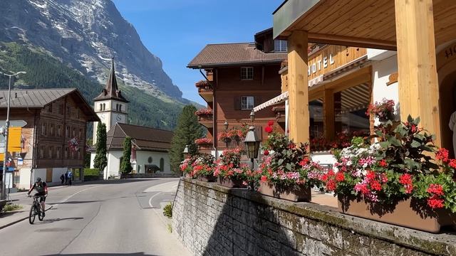 Пешеходная экскурсия по Гриндельвальду, Сердце Швейцарских Альп 2025. смотреть онлайн