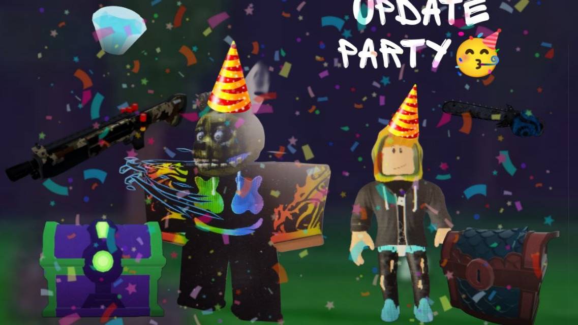 МЫ С ДРУГОМ СМОГЛИ ПОПАСТЬ НА UPDATE PARTY !!!