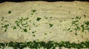 Лаваш с рыбой и плавленым сыром