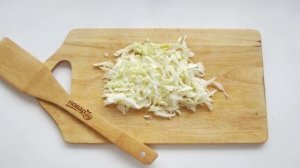 Лаваш с курицей и капустой