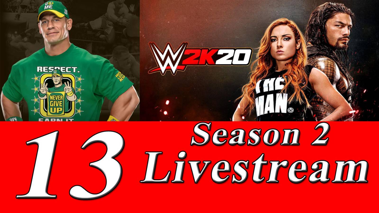 Соревновательный стрим By Captain Miller (WWE 2K20) №13 [SEASON 2]
