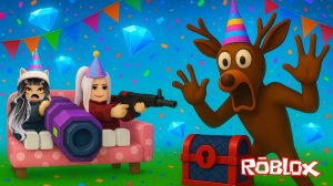 ВЕЧЕРИНКА 99 НОЧЕЙ В ЛЕСУ с  АЛМАЗАМИ с @DogGamer1⁩ в ROBLOX | 99 Nights in the Forest в Роблокс