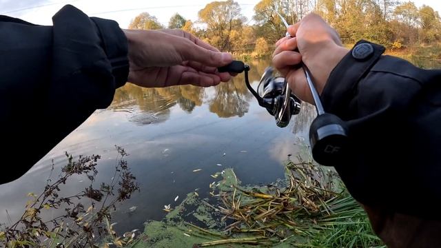 Окунь На Микроджиг.Микро-Речка Битца. смотреть онлайн