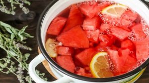 Компот из арбуза на зиму