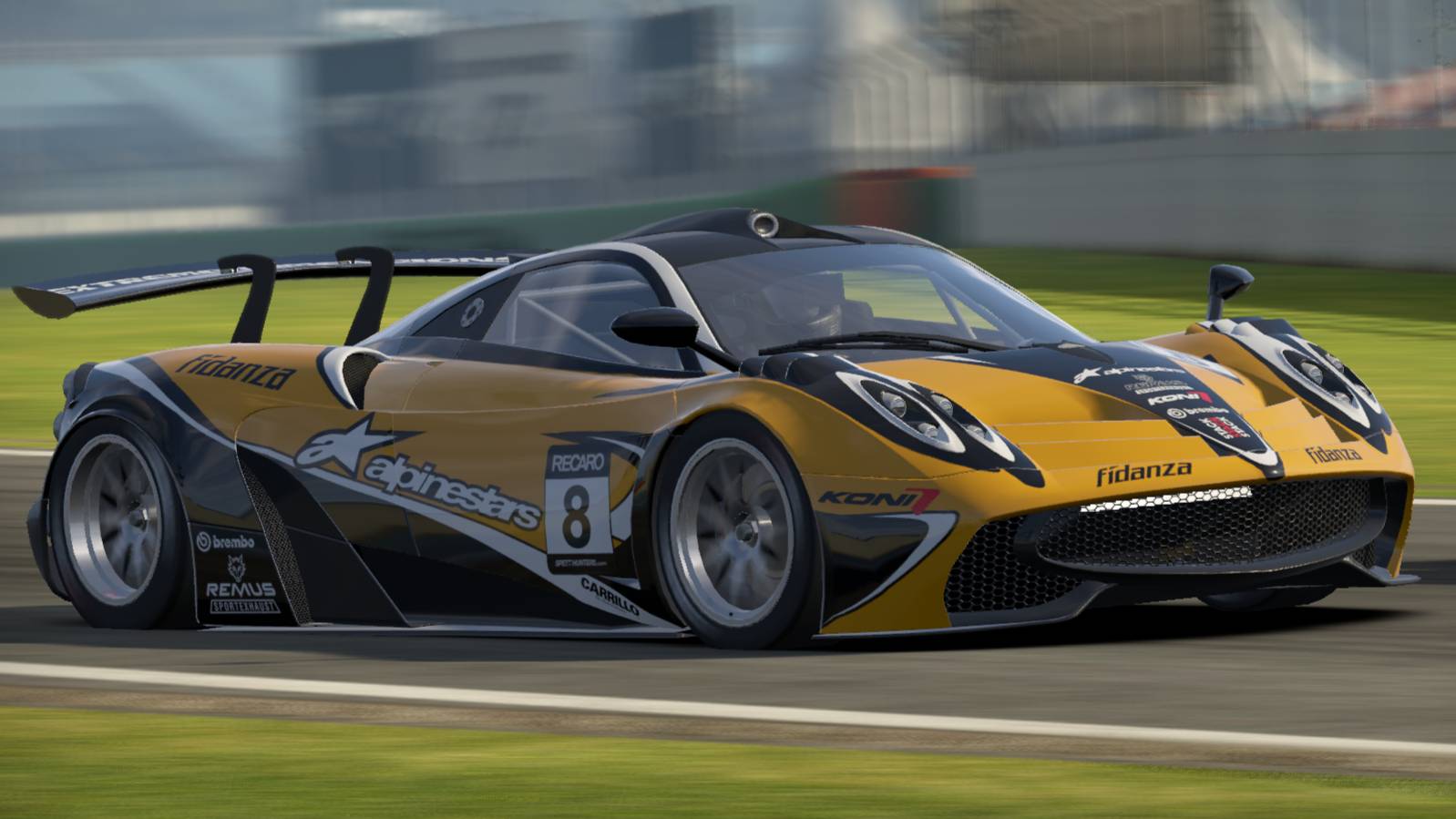 Pagani Huayra. Hockenheimring Short