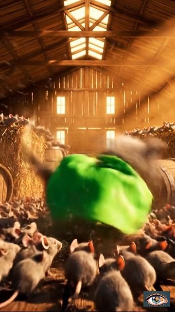 Котик-огнемётик спасает сарай от нашествия мышей! #милыеживотные #милыекотята смотреть онлайн