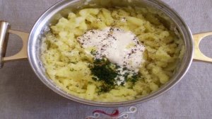 Лаваш с пюре