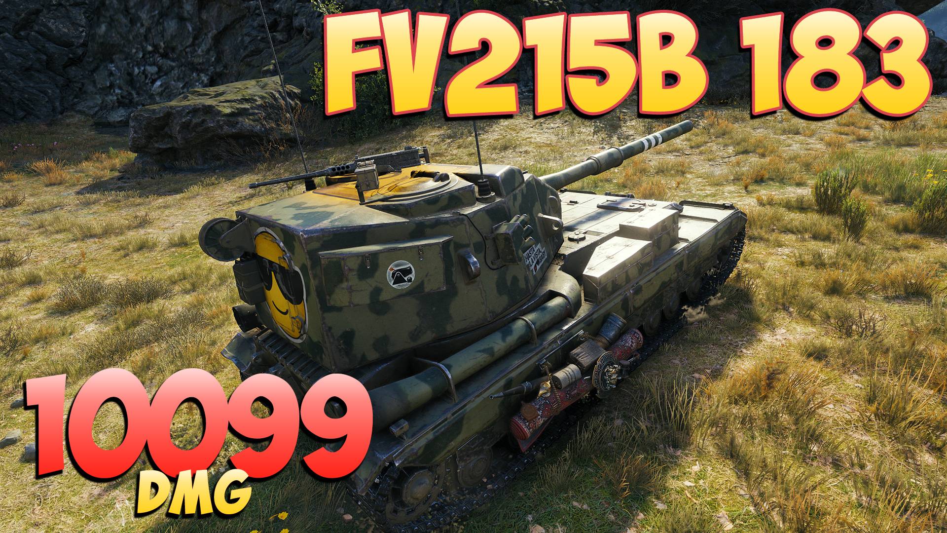 FV215b 183 • Мрачный жнец! - 3 Фрагов 10K Урона • Мир Танков