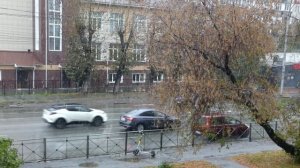 С первым снегом, Новосибирск!