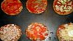 Мини пицца на скорую руку