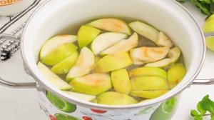 Компот из белого налива на зиму