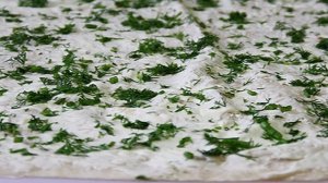 Лаваш с лососем