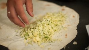 Лаваш с укропом