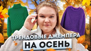 Джемпера на сезон осень / весна / зима / wildberries