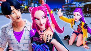 РУМИ ВЛЮБИЛАСЬ В ДЖИНУ! KPop Demon Hunters анимации