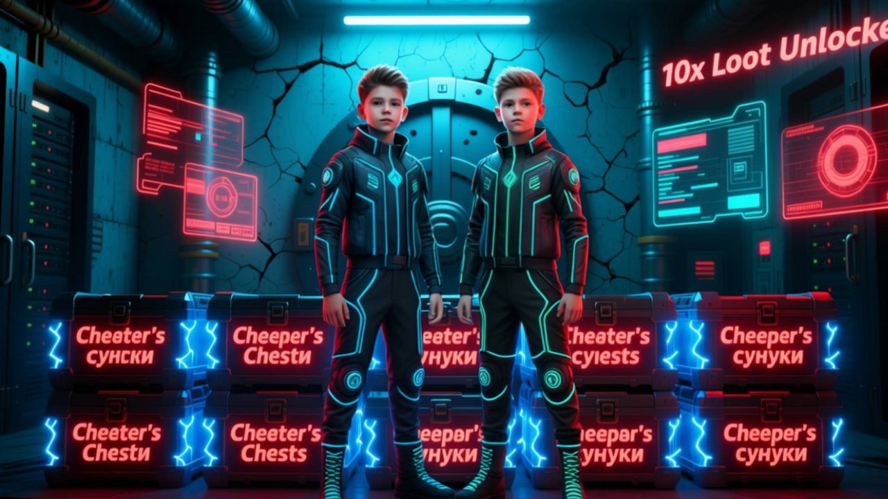 мы с Кириллом походу нашли читера худал Кирилл сундуки мать я не танкяне 10 штук и нам выпал секретк