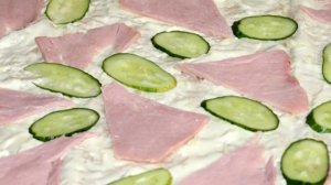 Лаваш с ветчиной